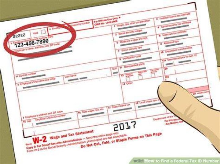 How do I find my federal Business tax ID number?