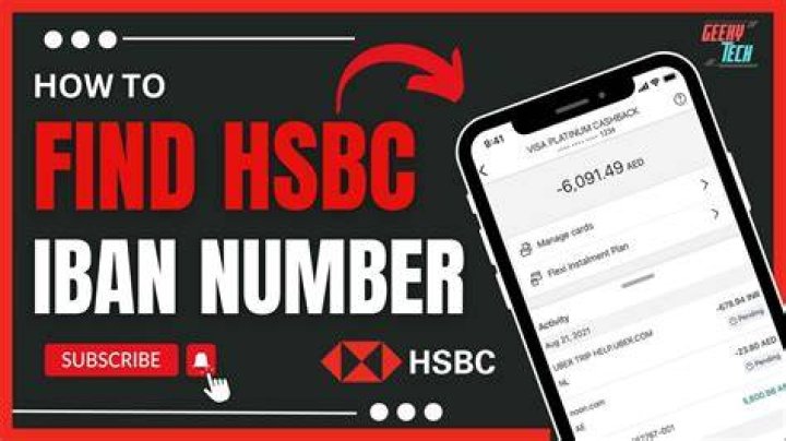 How do I find my HSBC Egypt Iban?