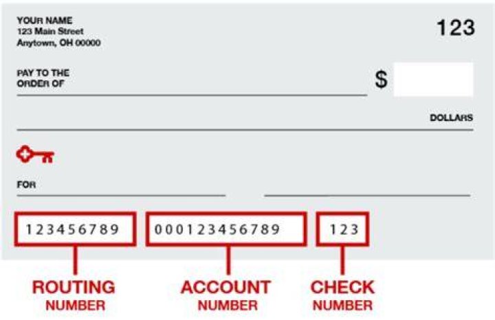 How do I find my KeyBank routing number?