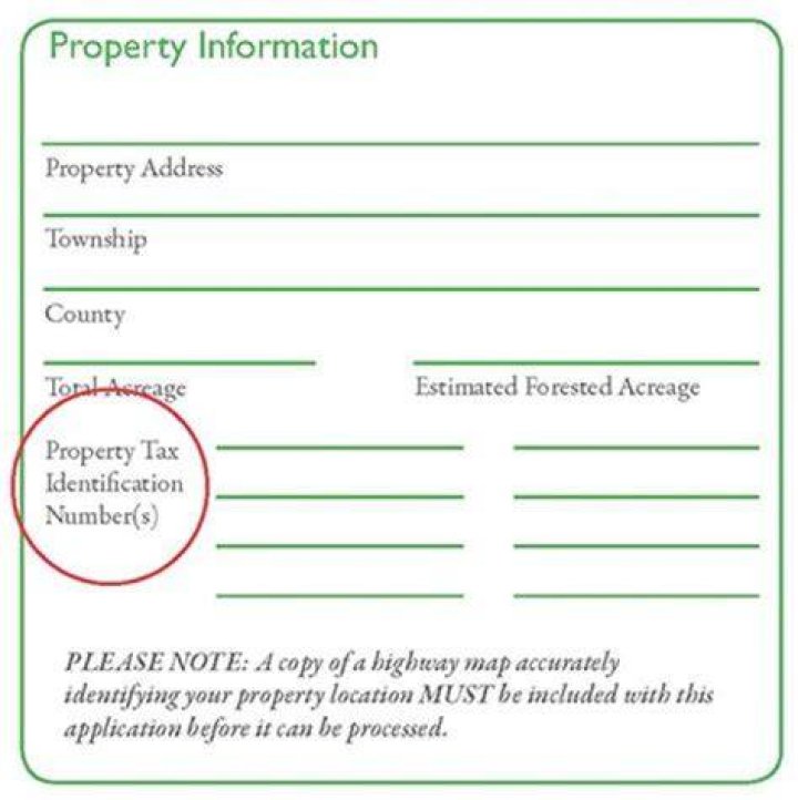 How do I find my property ID number Ireland?