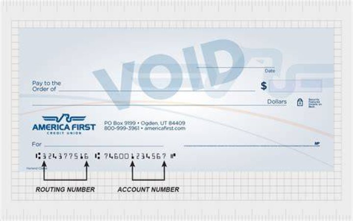 How do I find my routing number America First Credit Union?