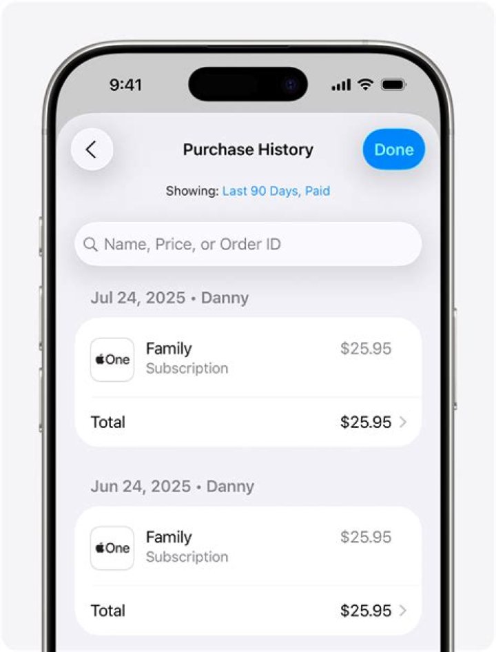 How do I find my unpaid purchase history?