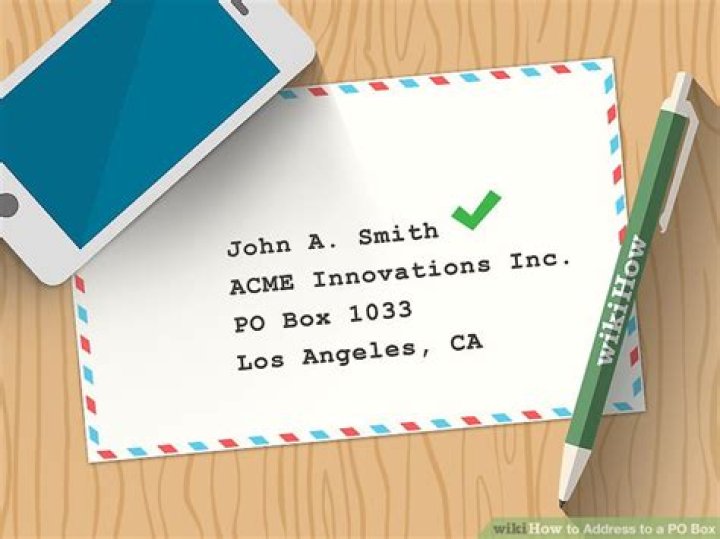 How do I find the physical address of a PO Box?