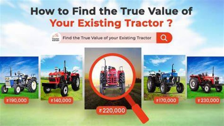 How do I find the value of a tractor?