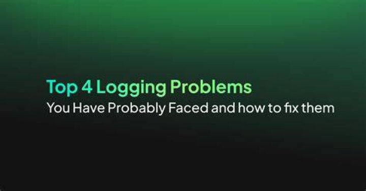How do I fix logging problems?