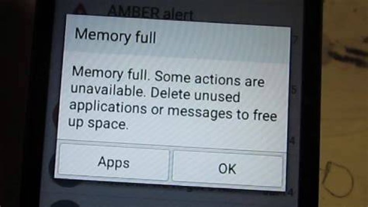 How do I fix message memory full?