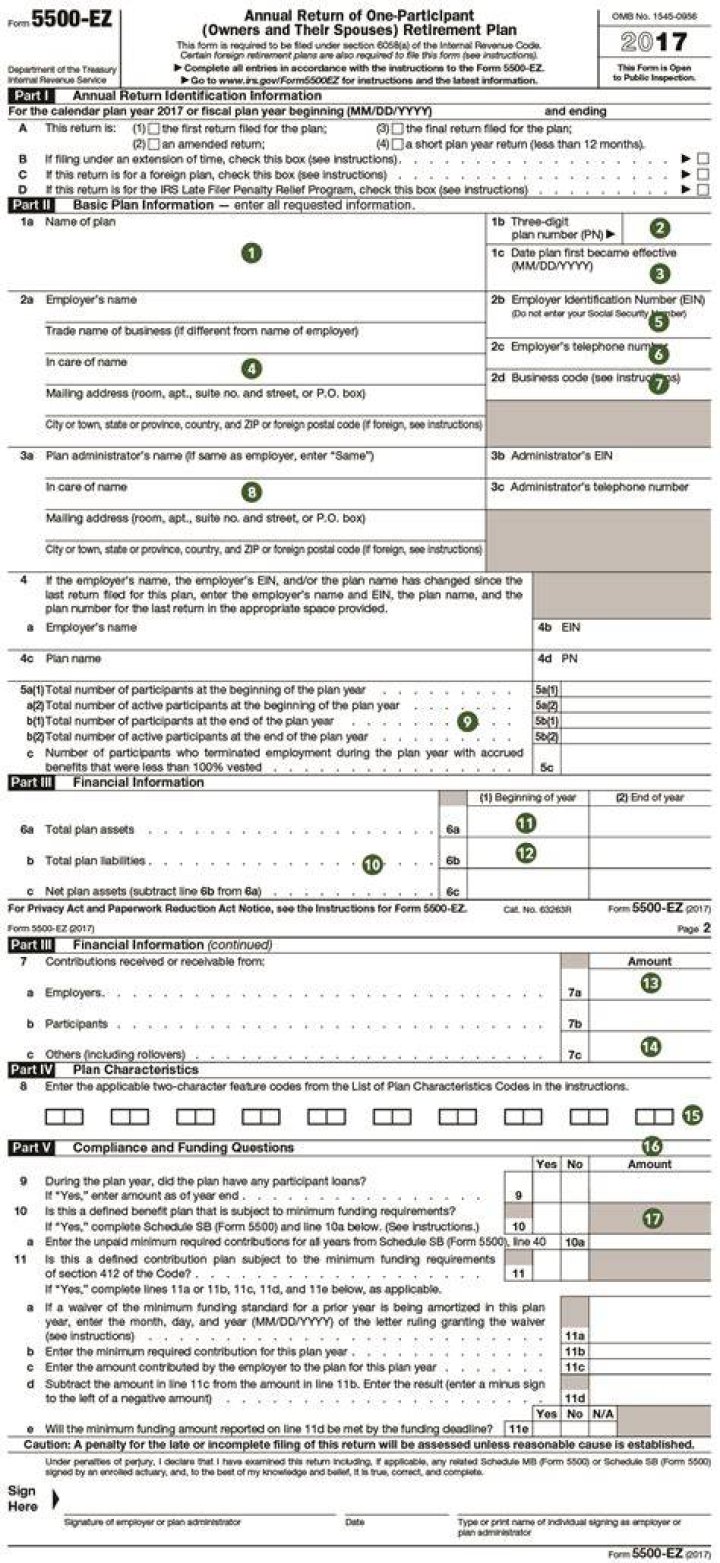 How do I get a copy of my form 5500?