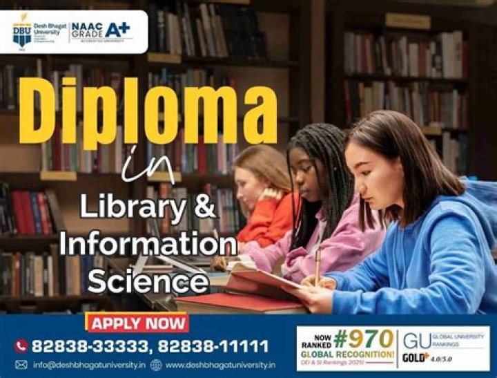 How do I get a diploma in library science?