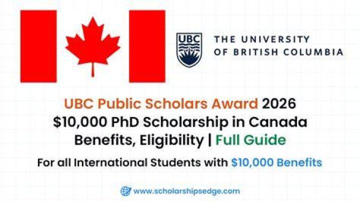 How do I get a full scholarship to UBC?