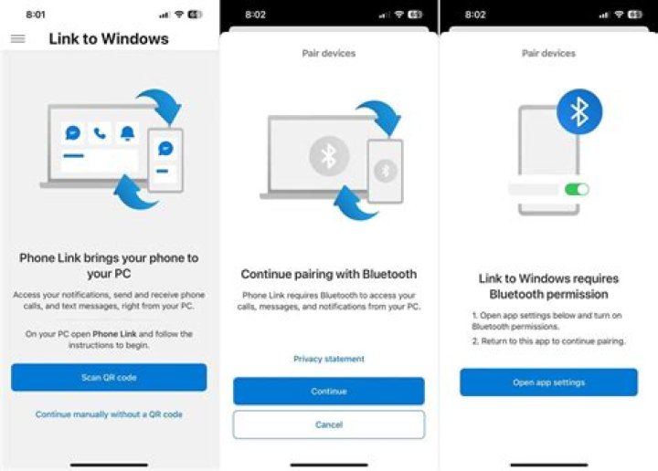 How do I get a link for my mobile app?