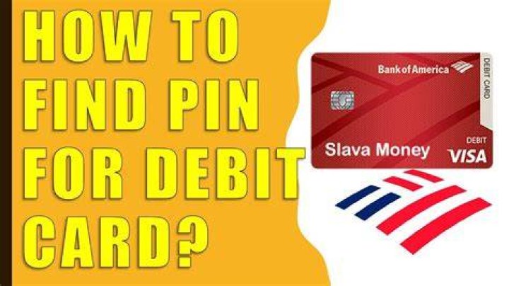 How do I get a new PIN for my debit card?