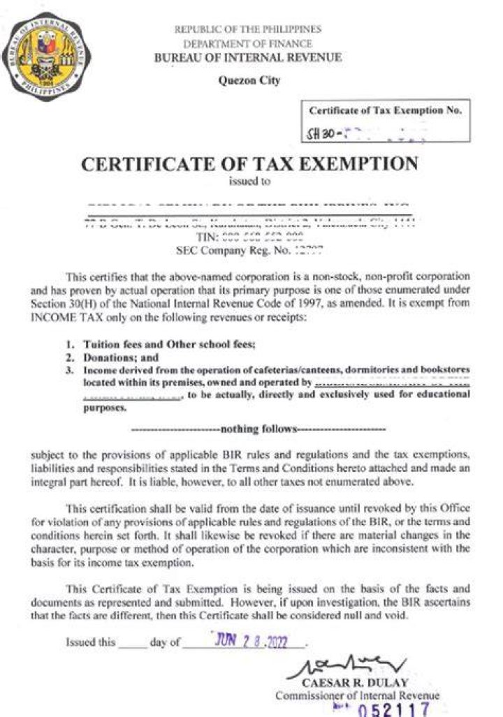 How do I get a tax exemption certificate?