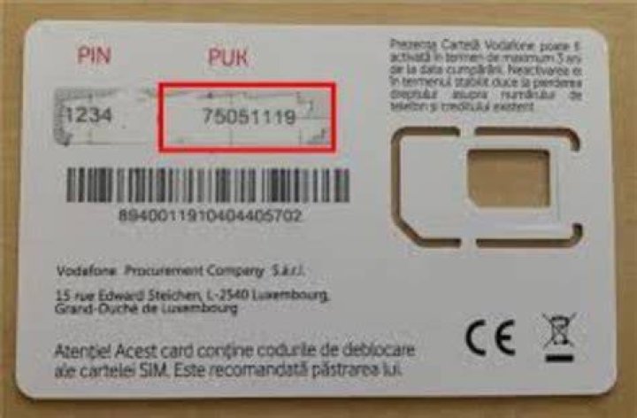 How do I get my PUK code orange?