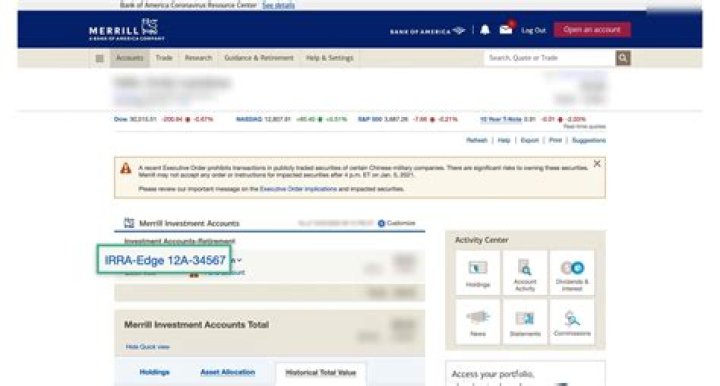How do I get my tax information from Merrill Edge?