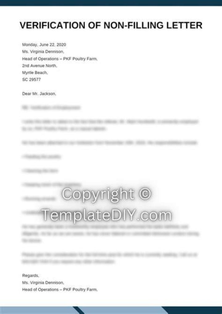 How do I get proof of non filing?