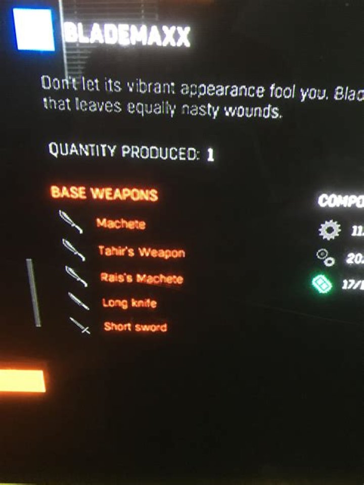 How do I get Rais machete?