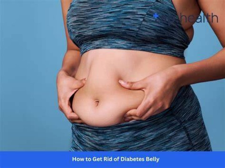 How do I get rid of a diabetic belly?