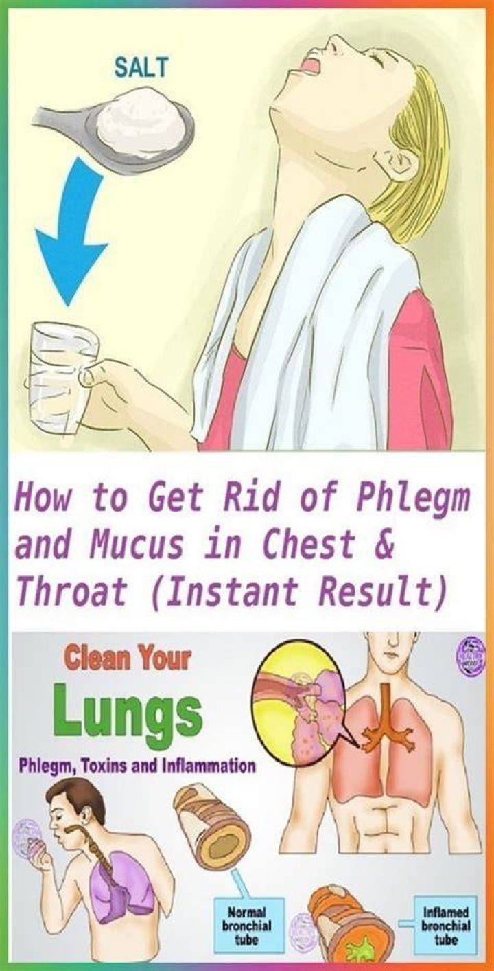 How do I get rid of phlegm?