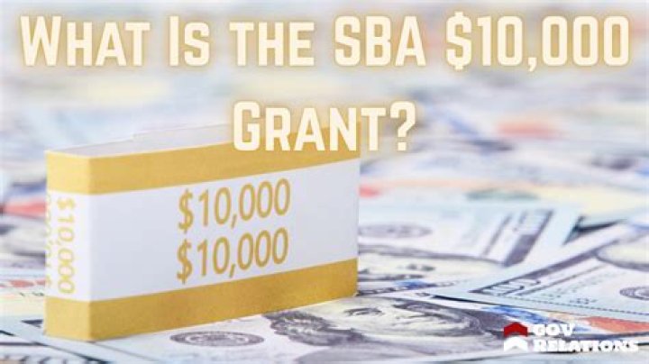 How do I get the full 10000 SBA grant?