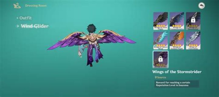 How do I get the Inazuma glider?