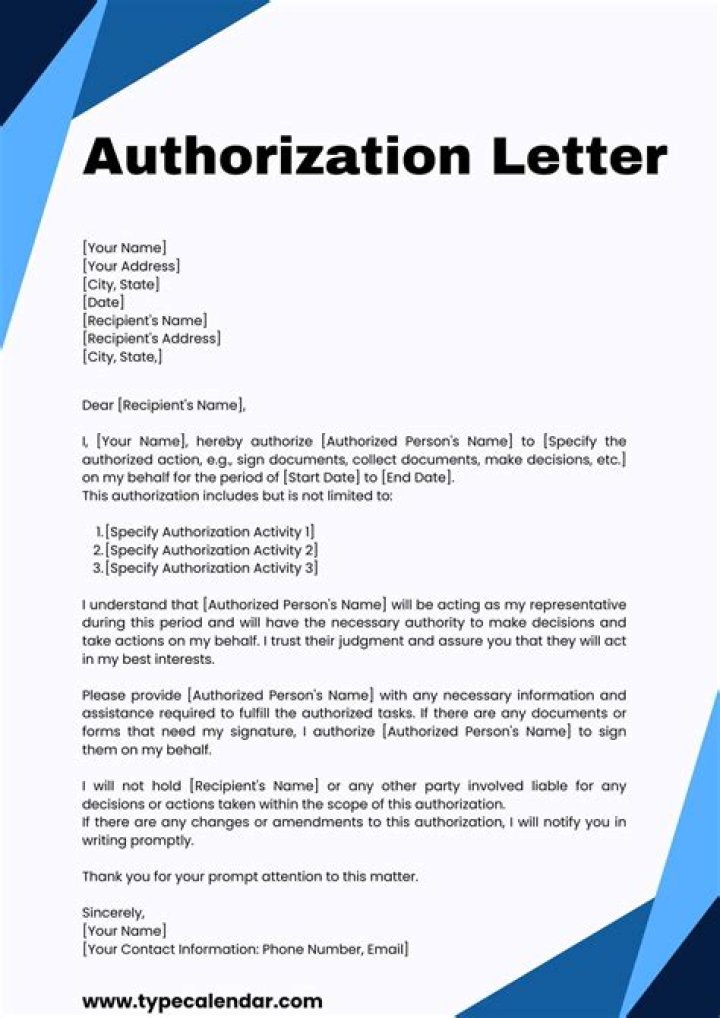 How do I give someone an authorization?