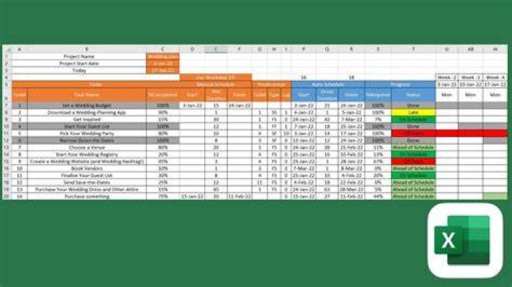 How do I keep my project data in Excel?