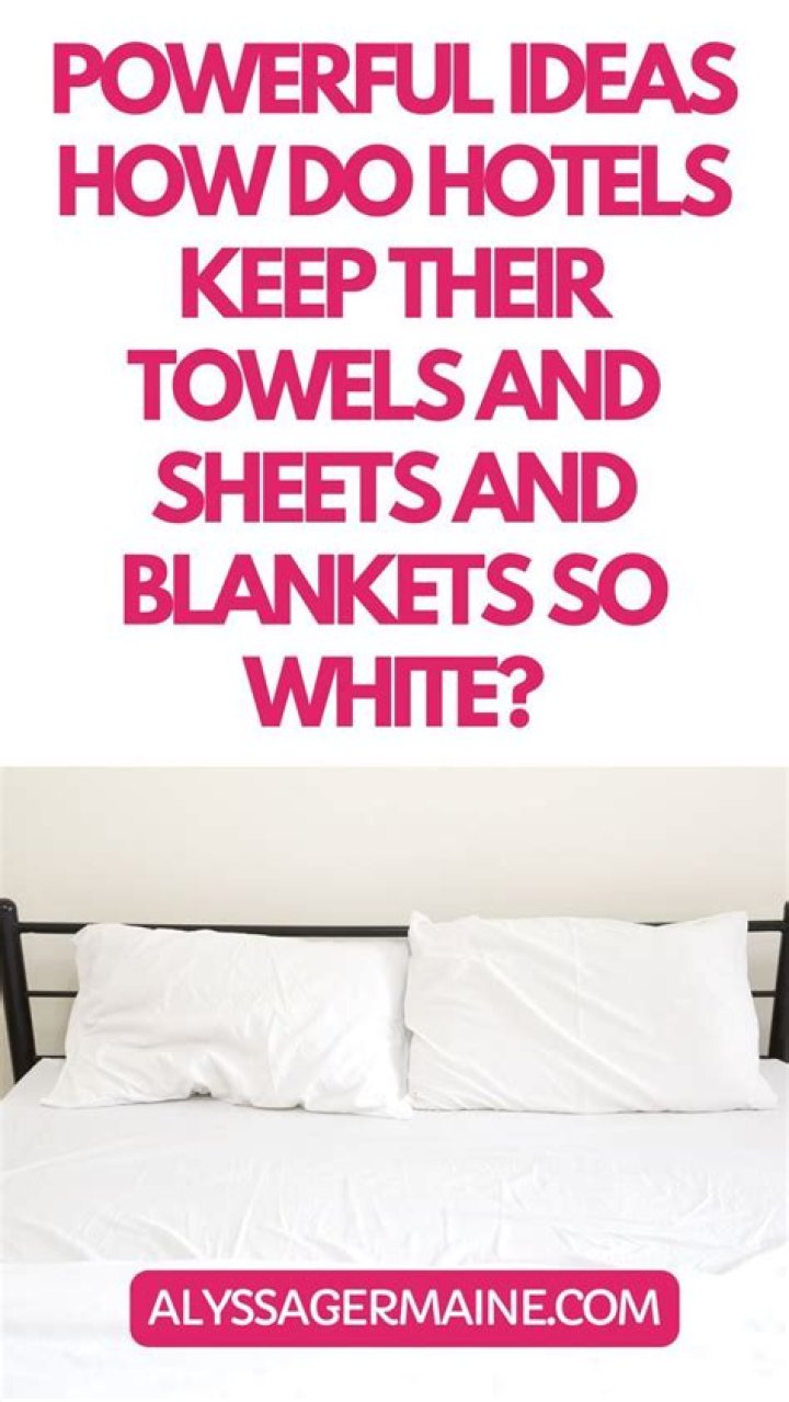 How do I keep my white towels and sheets white?