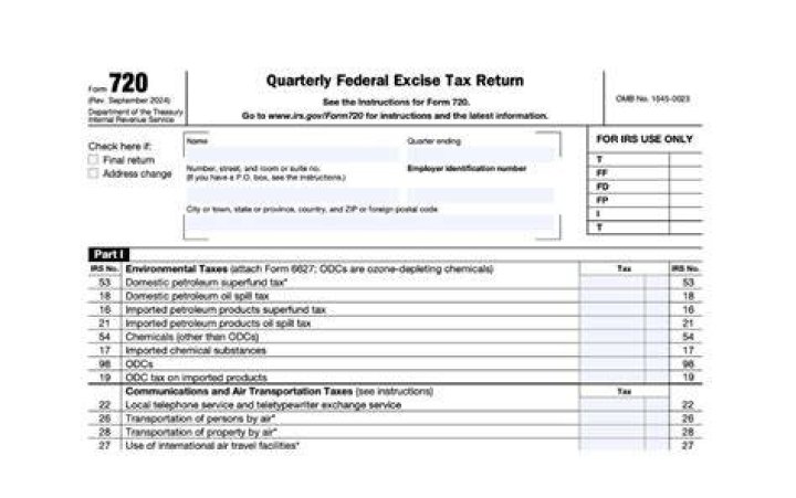How do I know if my LLC needs to file Form 720?