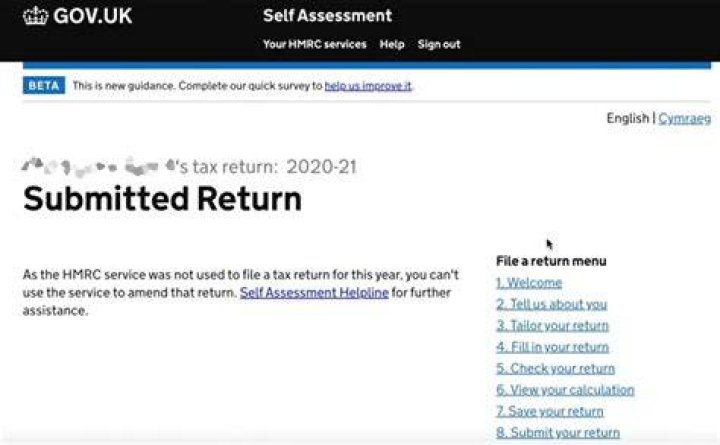 How do I know if my tax return is submitted?