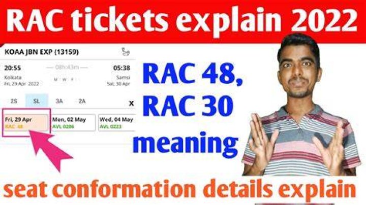 How do I know my RAC is confirmed?