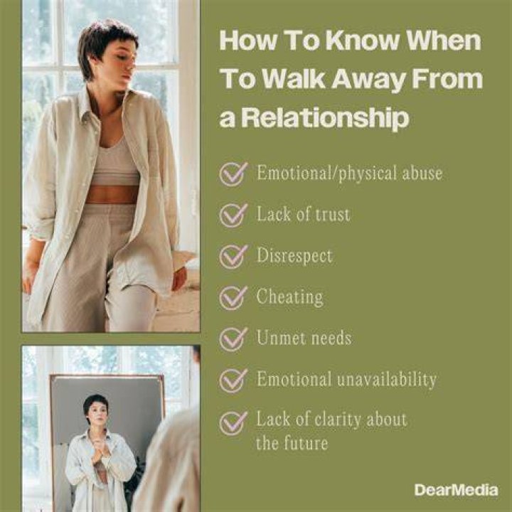 How do I know when to walk away from a relationship?