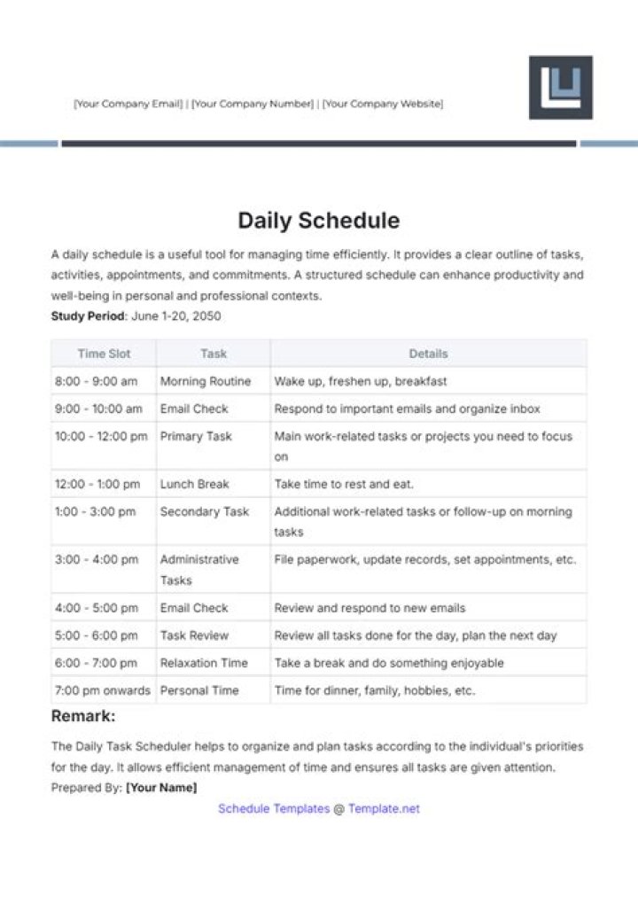 How do I make a line schedule?