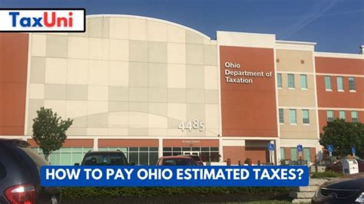 How do I pay estimated taxes for Ohio?