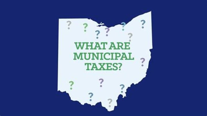How do I pay my Ohio city tax?