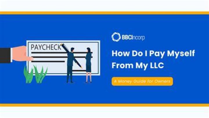 How do I pay myself a wage from my business?