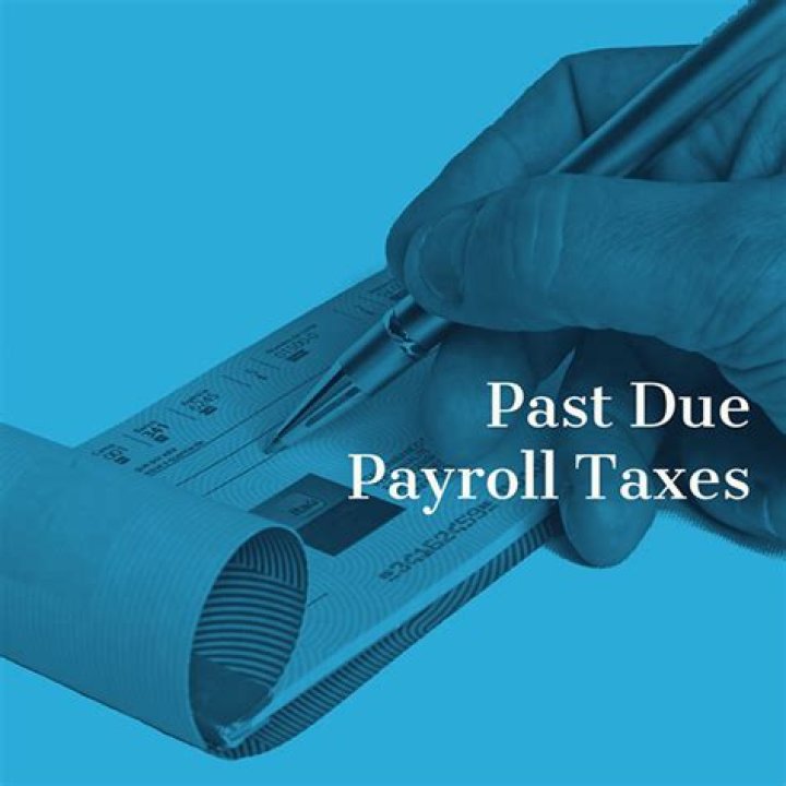 How do I pay past due payroll taxes?