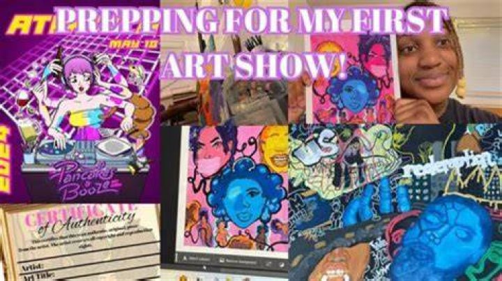 How do I prepare for my first art show?