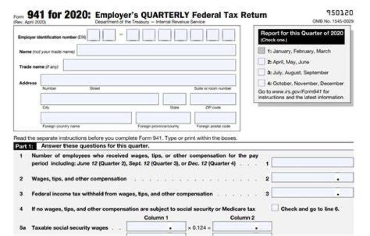 How do I print Form 941?