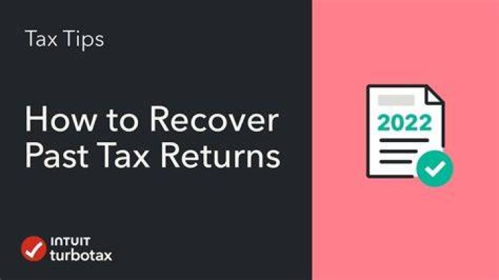 How do I print past tax returns?
