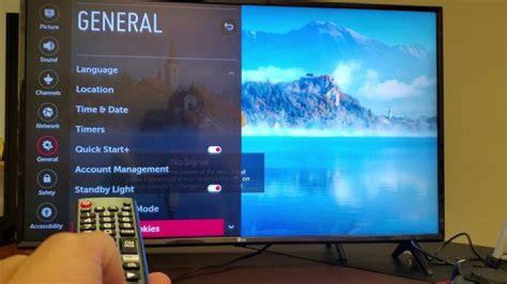 How do I reboot my LG Smart TV?