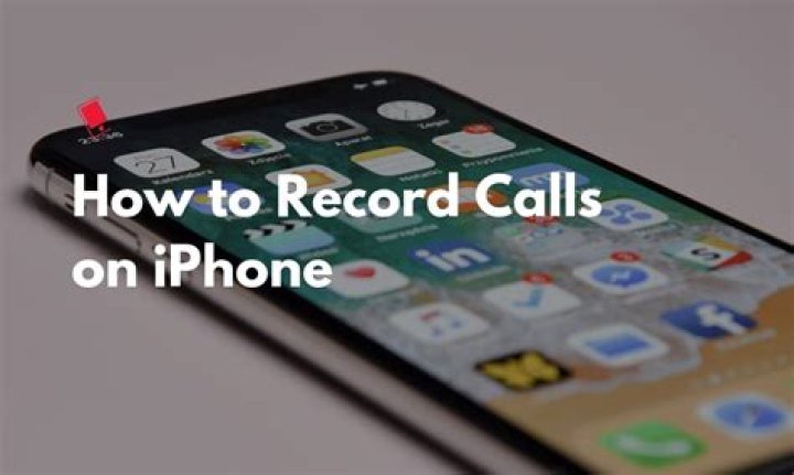 How do I record an incoming call on my iPhone without an app?