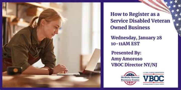 How do I register my business as a disabled veteran?