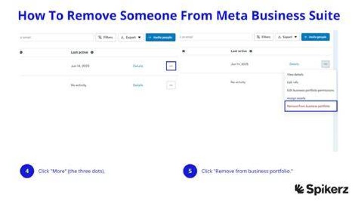 How do I remove someone from a business owner?