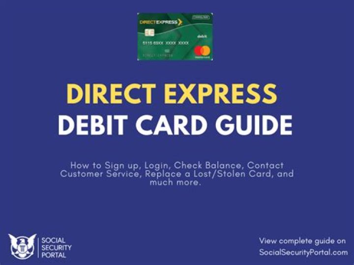 How do I replace my Social Security Direct Express card?