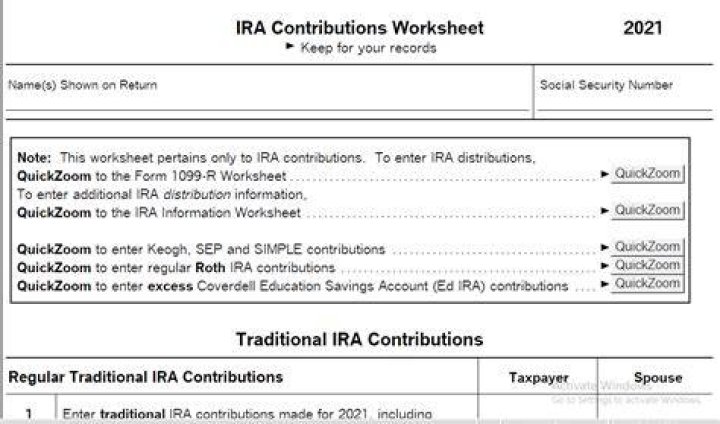 How do I report an IRA contribution on my tax return?