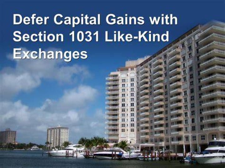 How do I report deferred gains from like-kind exchange?