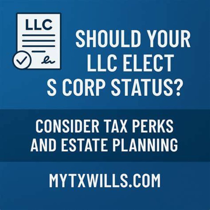 How do I request S corp status for LLC?