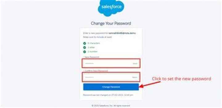 How do I reset my SSO user password in Salesforce?