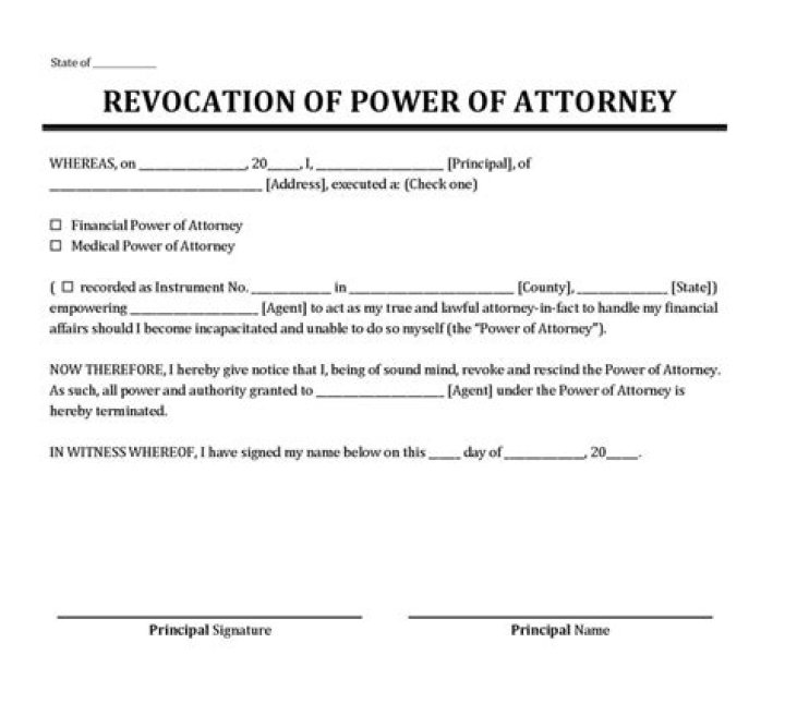How do I revoke IRS POA?