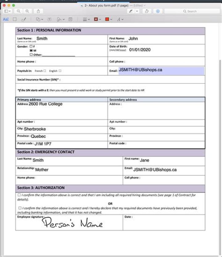 How do I save a filled online form?